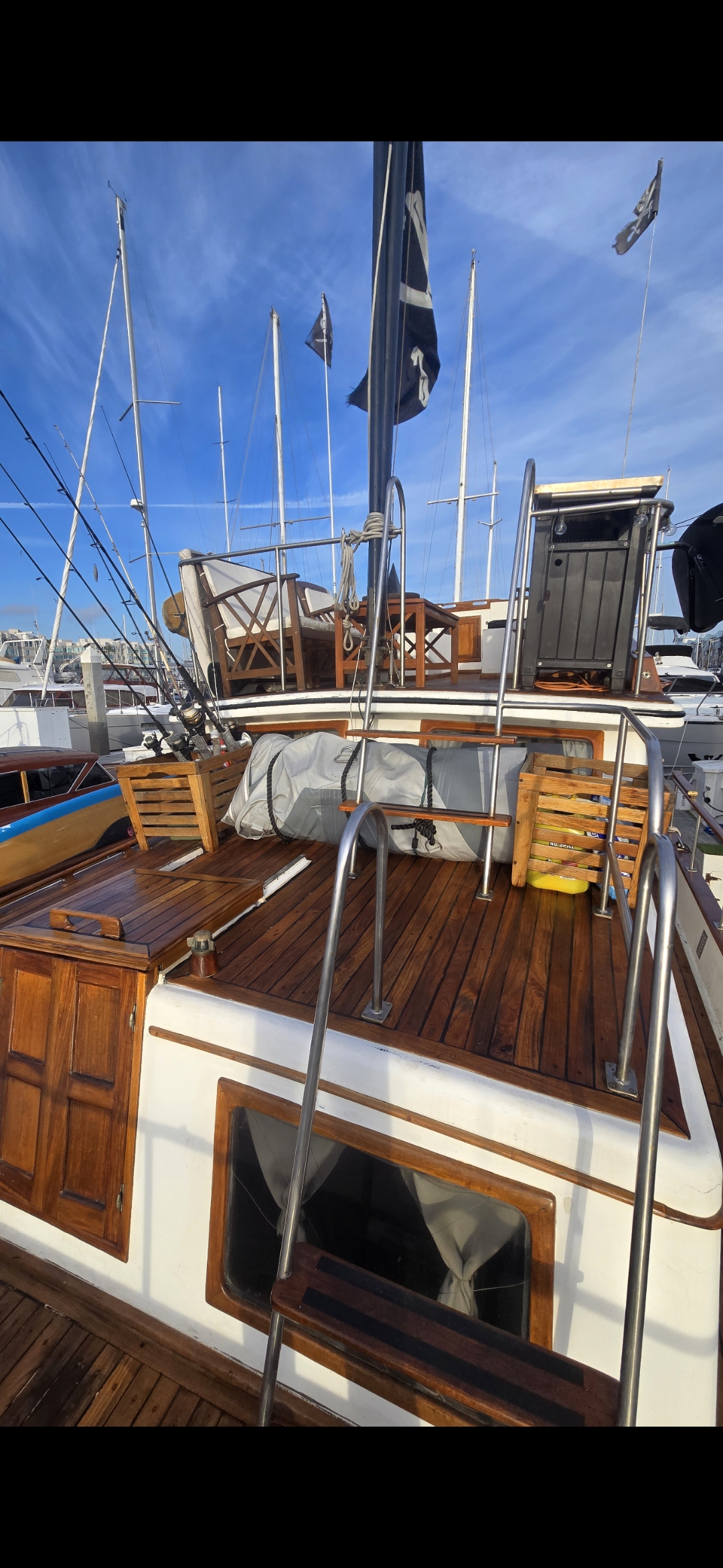 Full teak cockpit restoration
